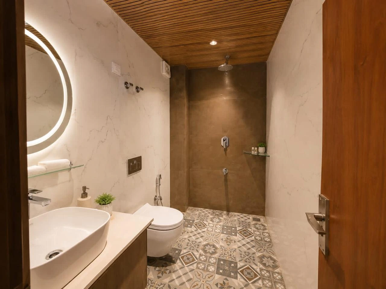 Ensuite Marble Bath